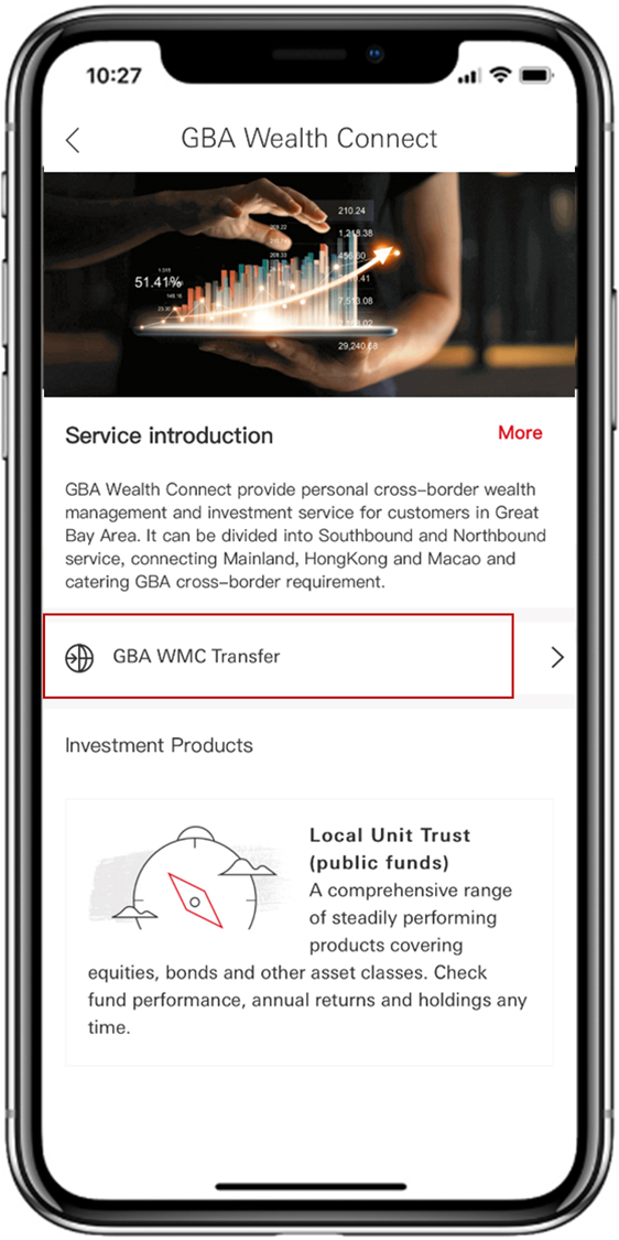 'GBA Wealth Connect'-'GBA WMC transfer'