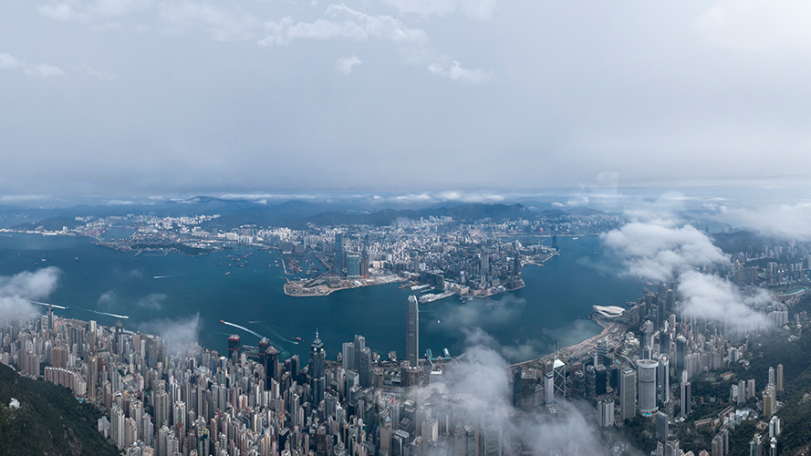 香港海边景色