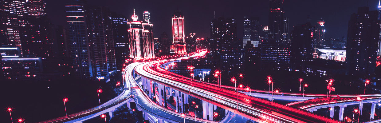 Shanghai Junction at Night