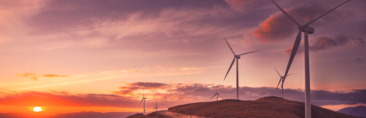 windmill on hillside