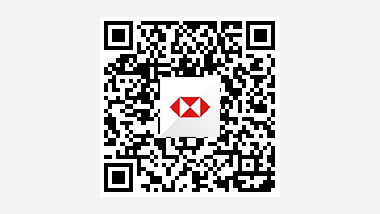 HSBC China WeChat Service Account QR Code; the image used for wechat